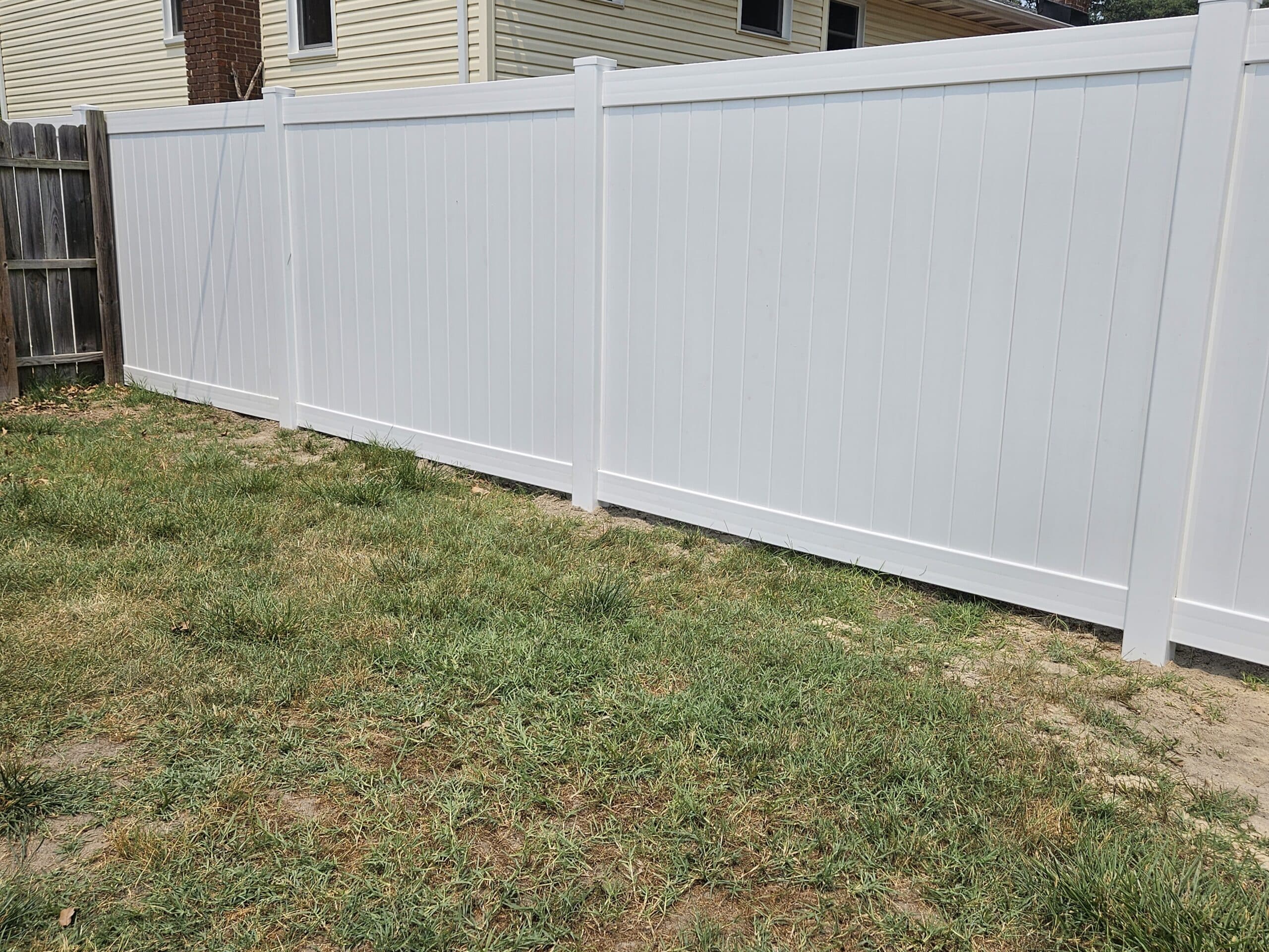 Vinyl fence installation in Arnold MD by All Around Fence
