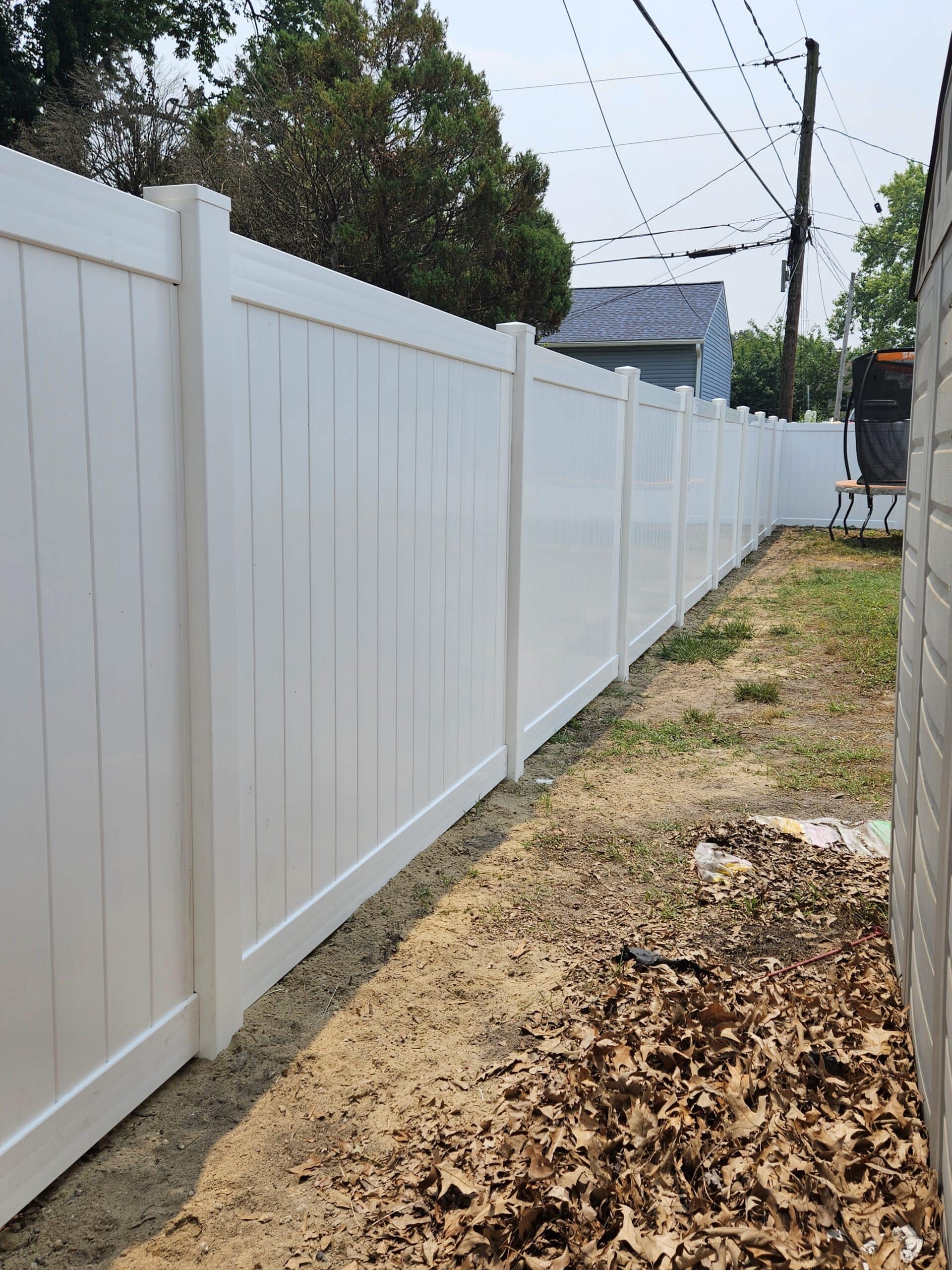 Vinyl fence installation in Annapolis MD by All Around Fence