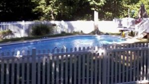 Vinyl picket Pool Fence