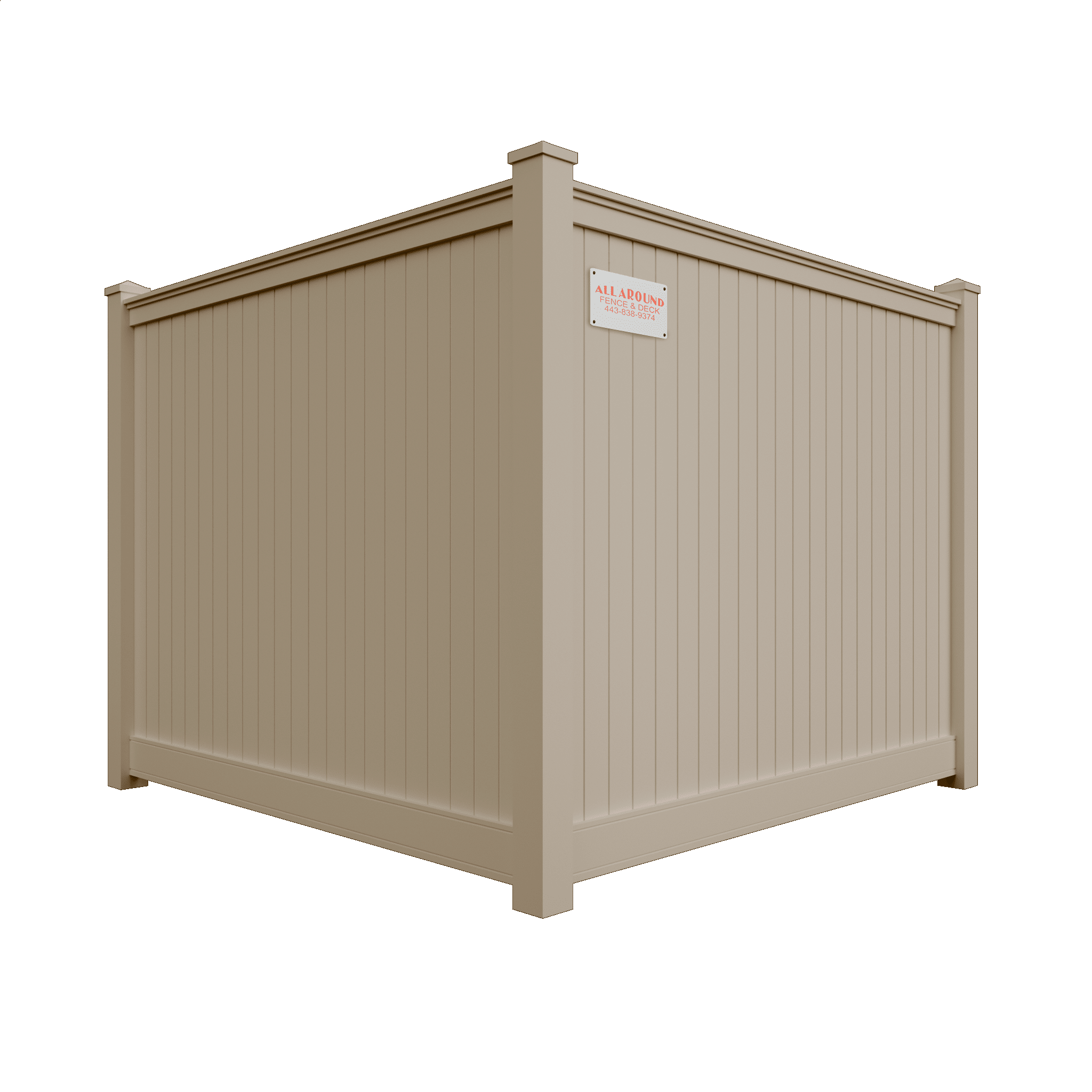 All Around Fence 3D Image