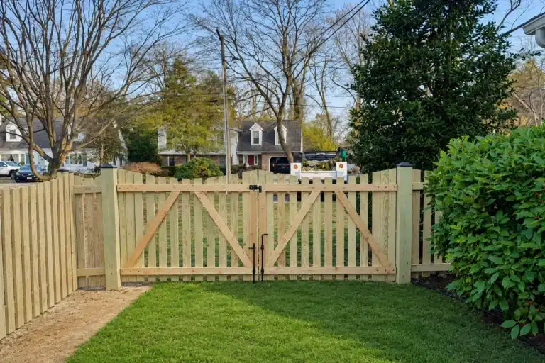 Wood Fence Installation